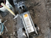 40口徑，配7.5KW電機(jī)，316L材質(zhì)立式多級(jí)泵